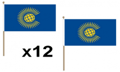 Commonwealth Hand Flags